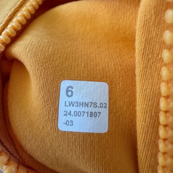 Lululemon Define Jacket Women’s Size 6 Luon Tiger Orange Full Zip Yoga Gym NWT - Picture 10 of 14